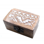 Wooden Box White Washed 